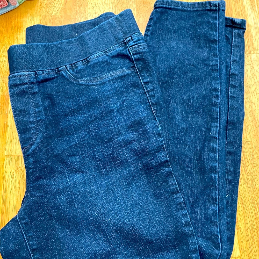 Denim jeggings